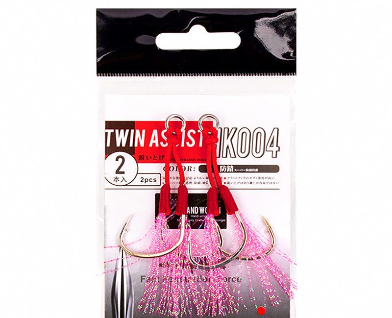 Slow Pitch Jig Assist Hooks, Double Hook Pairs, 1/0–4/0 – product photo