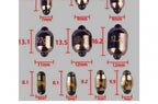 Open Split Shot Sinkers, 0.03–0.43 oz (0.8–12.2 g) – product photo