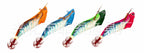 Wooden Shrimp Squid Jig with Lead Head, Red Hook – product photo