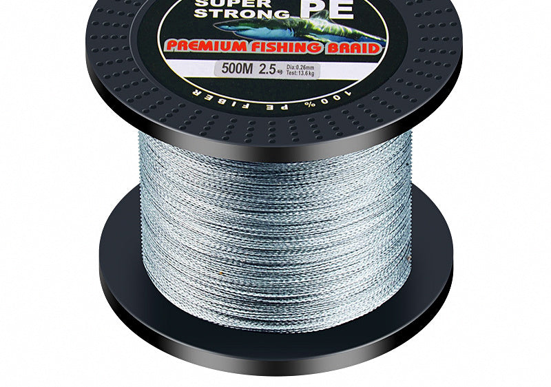 4-Strand PE Braided Fishing Line, 500 m (547 yd) – product photo