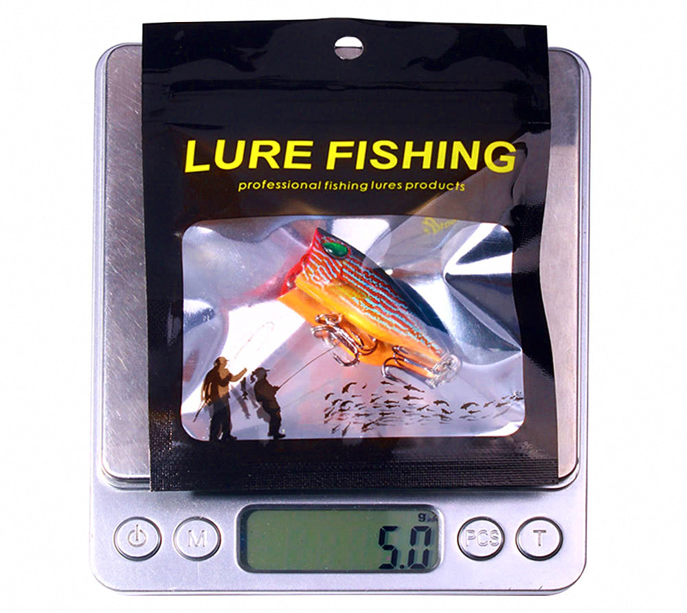 Floating Popper Topwater Lure, 4 cm (1.6 in), 3.2 g (0.11 oz) – product photo