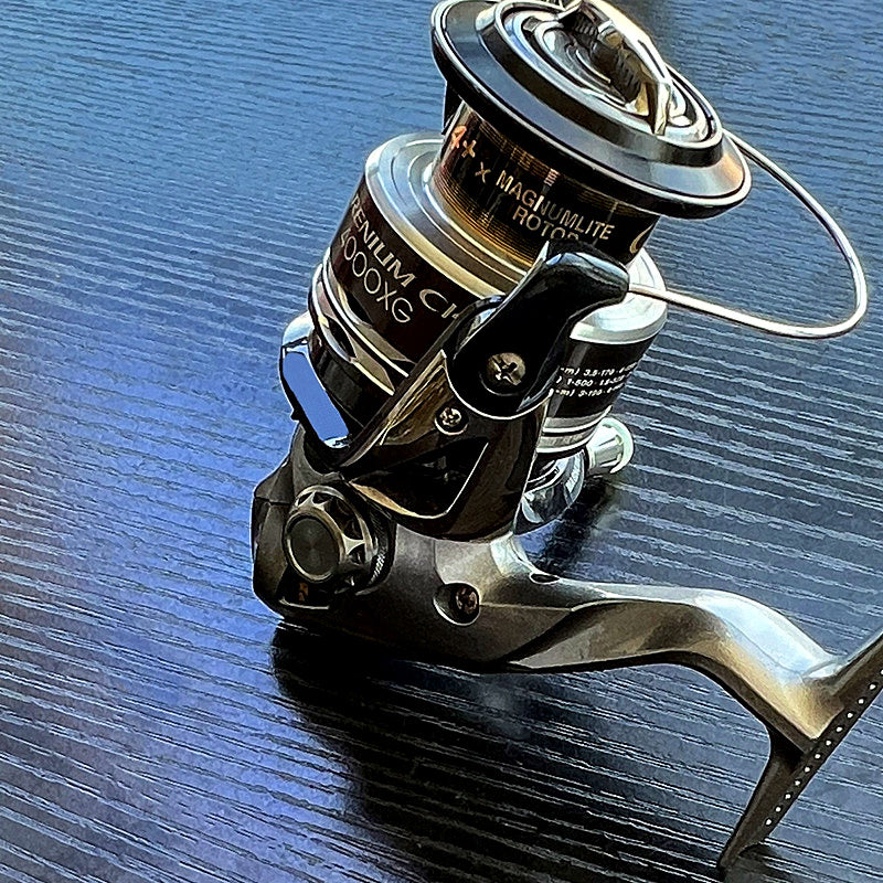 Aluminum Spinning Reel Handle Cap Nut, Screw-In Style, S Type – product photo