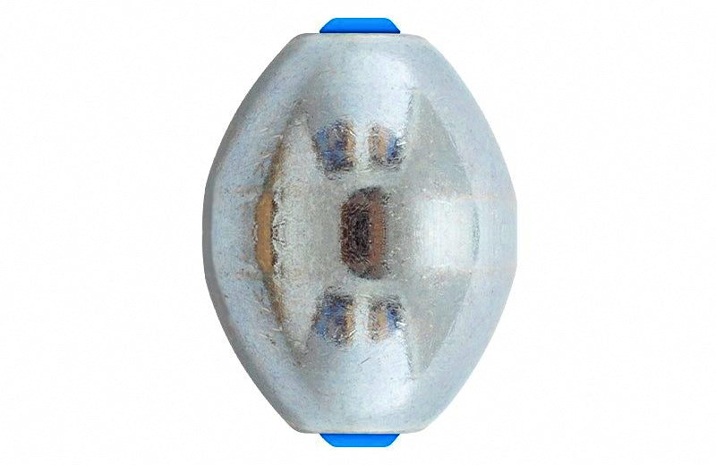 Alloy Olive Sinkers, Through-Bore, 0.11–1.41 oz (3–40 g) – product photo