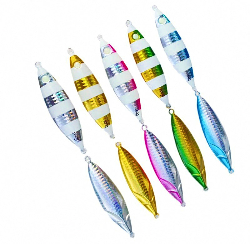 Glow Stripe Metal Jig, 40–100 g (1.4–3.5 oz) – product photo
