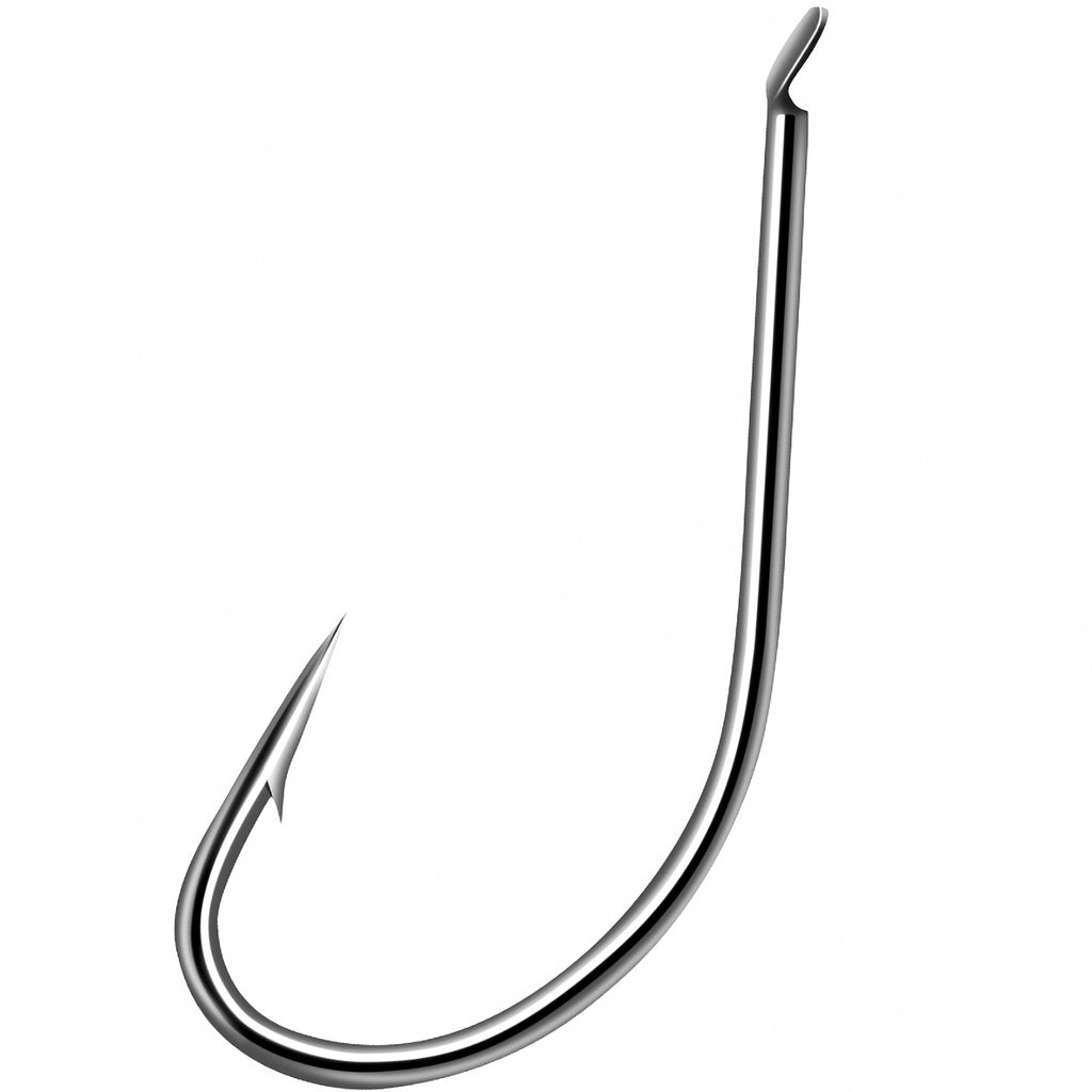 Maruse Barbed Fishing Hooks, 50-Pack, Sizes #1–17