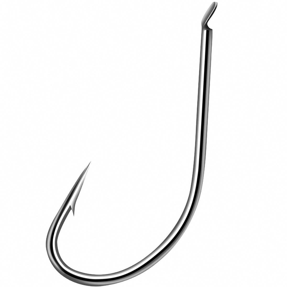 Maruse Barbed Fishing Hooks, 50-Pack, Sizes #1–17