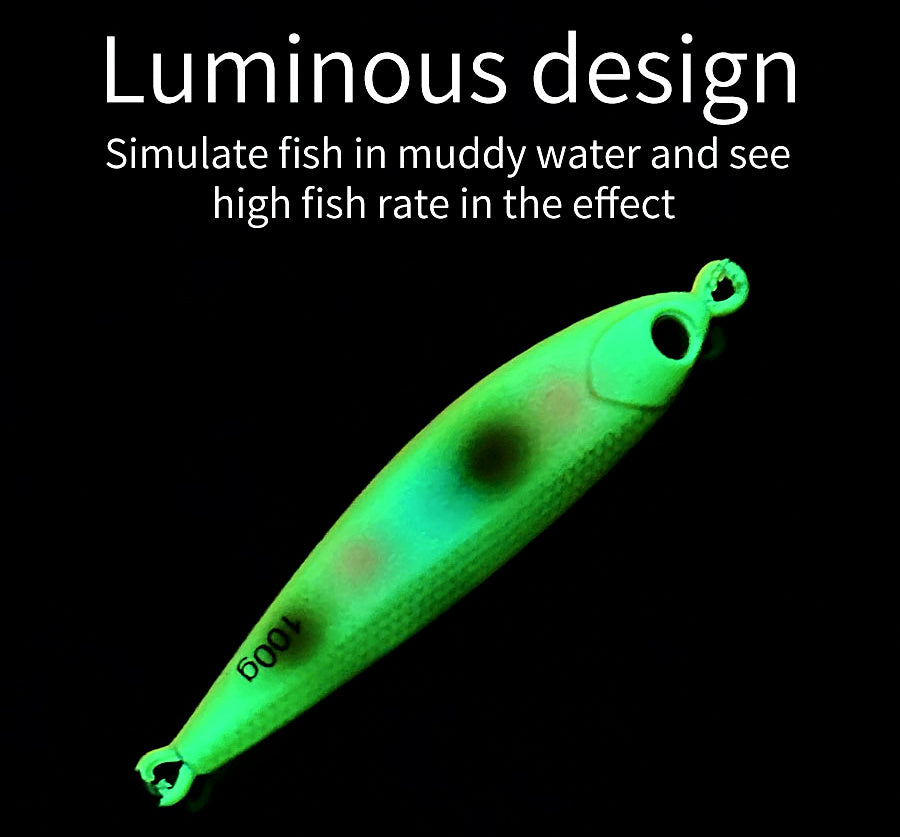 Glow Slow Pitch Jig, 60–100 g (2.1–3.5 oz) – product photo