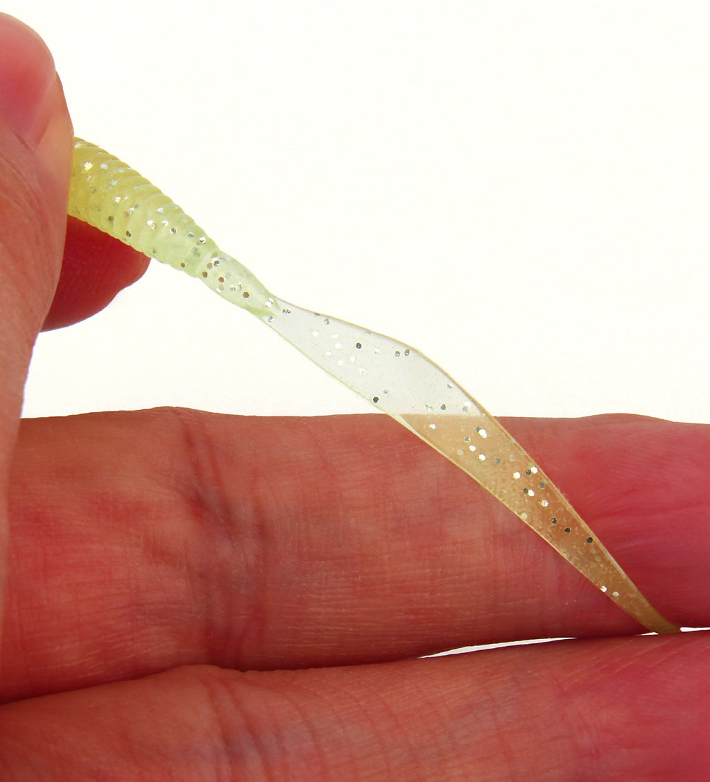 Mini Curly Tail Grub Soft Bait, 3 cm (1.2 in), 20 pcs – product photo