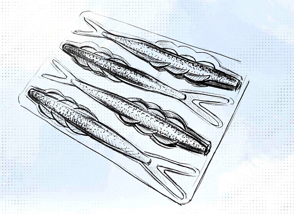 WIP Soft Plastic Minnow Bait, 3.3–4.8 in (8.4–12.2 cm) – product photo