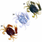 Sinking Crab Soft Bait, 8 cm and 10 cm (3.1 in / 3.9 in)