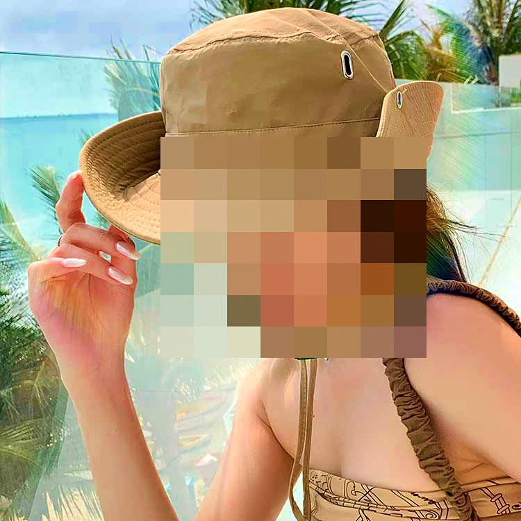 UPF 50+ Wide Brim Sun Hat for Fishing, Hiking, Camping – product photo