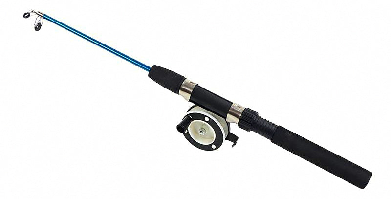 Mini Telescopic Ice Fishing Rod, 0.8-1.5 m (2.6-4.9 ft) – product photo