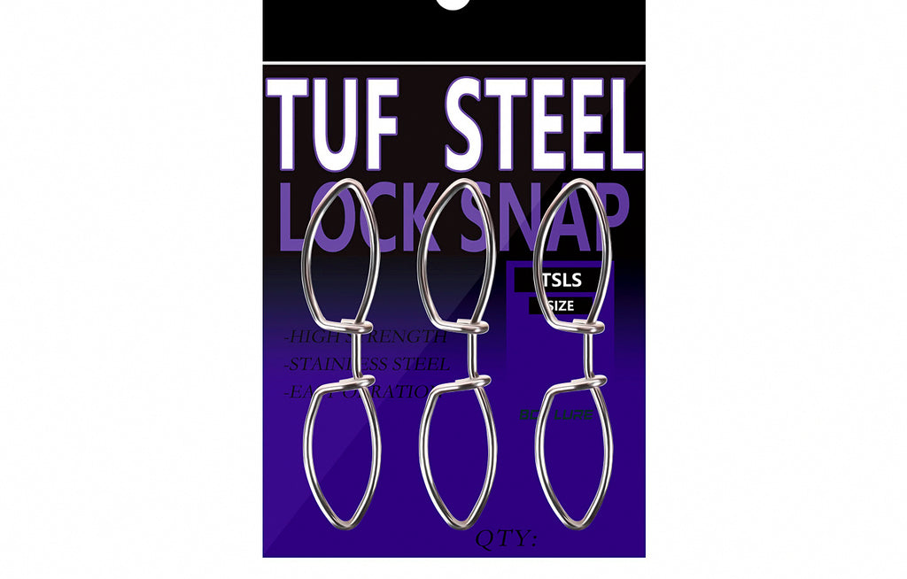 Stainless Steel Double Snap Connectors, Figure-8 Quick Snaps – product photo