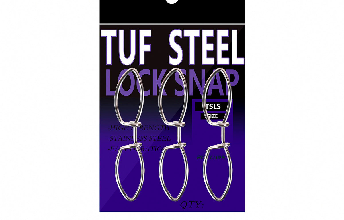Stainless Steel Double Snap Connectors, Figure-8 Quick Snaps – product photo