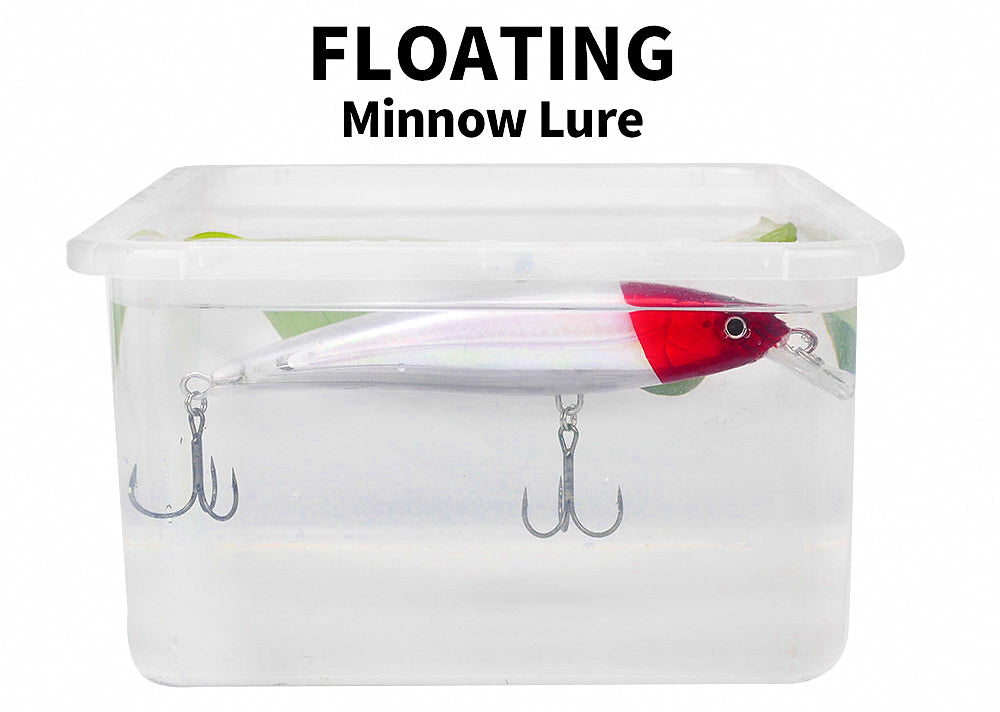 Floating Minnow Lure, 16 cm (6.3 in) 40 g (1.4 oz) – product photo