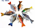 Multi-Jointed Swimbait Hard Lure, 10 cm / 15 g (3.9 in / 0.5 oz) – product photo
