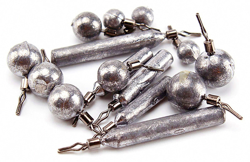 Texas Rig Lead Sinkers, 50 Pack, 0.09–0.71 oz (2.5–20 g) – product photo