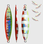 Glow Stripe Metal Jig with Single Hook, 40–80 g (1.4–2.8 oz)