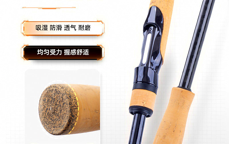 Extra-Fast Variable Power Lure Rod, 2-Pc, 6'6"–6'8" (198–204 cm) – product photo