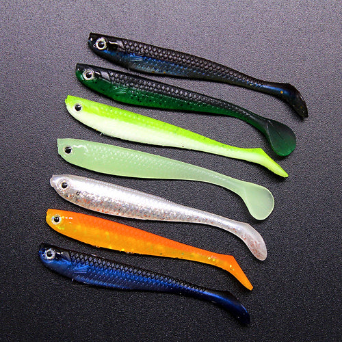 Paddle Tail Soft Swimbait, 6 cm (2.4 in), 1.3 g, PVC – product photo