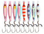 Slow Pitch Jig w/ Spinning Flash & Single Hook, 15–60 g (0.5–2.1 oz) – product photo