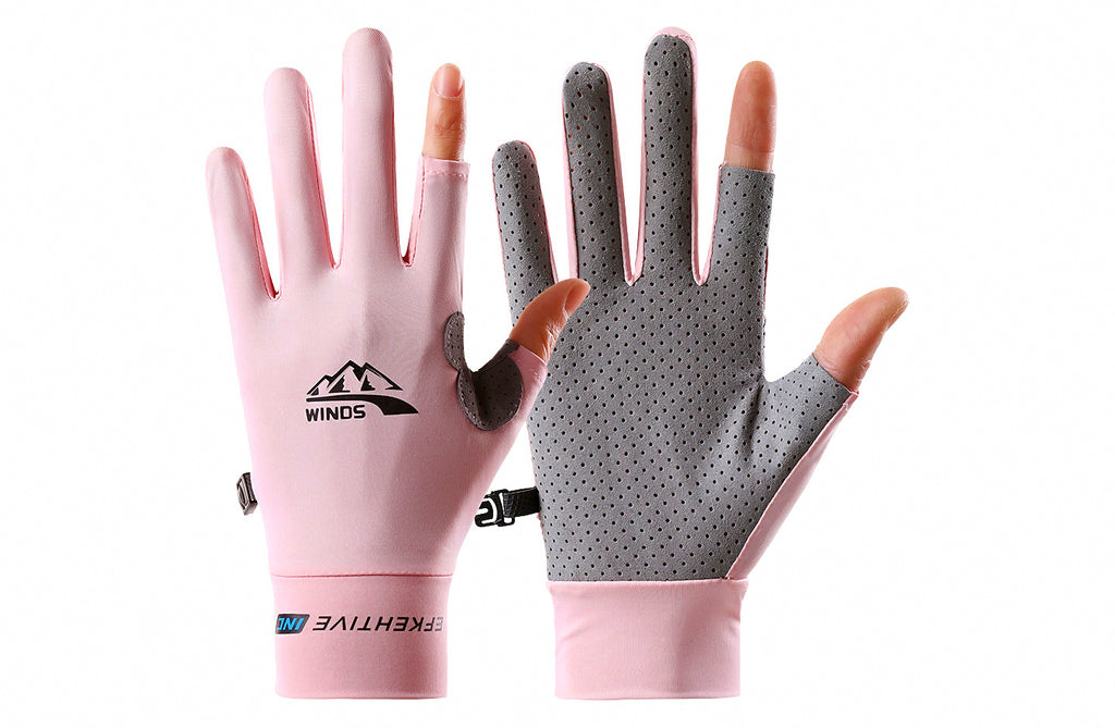 UV Sun Protection Fishing Gloves, Lightweight Summer – product photo