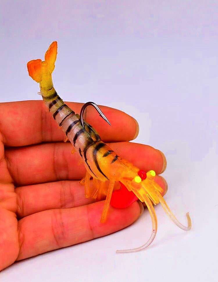 Segmented Shrimp Soft Bait, 7–18 g (0.25–0.63 oz) – product photo