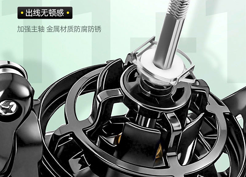 All-Metal Surf Casting Spinning Reel, 4.8:1, 12 Bearings – product photo