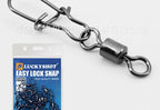 Stainless Steel Barrel Swivels, Pack of 20, Sizes 12–2 – product photo