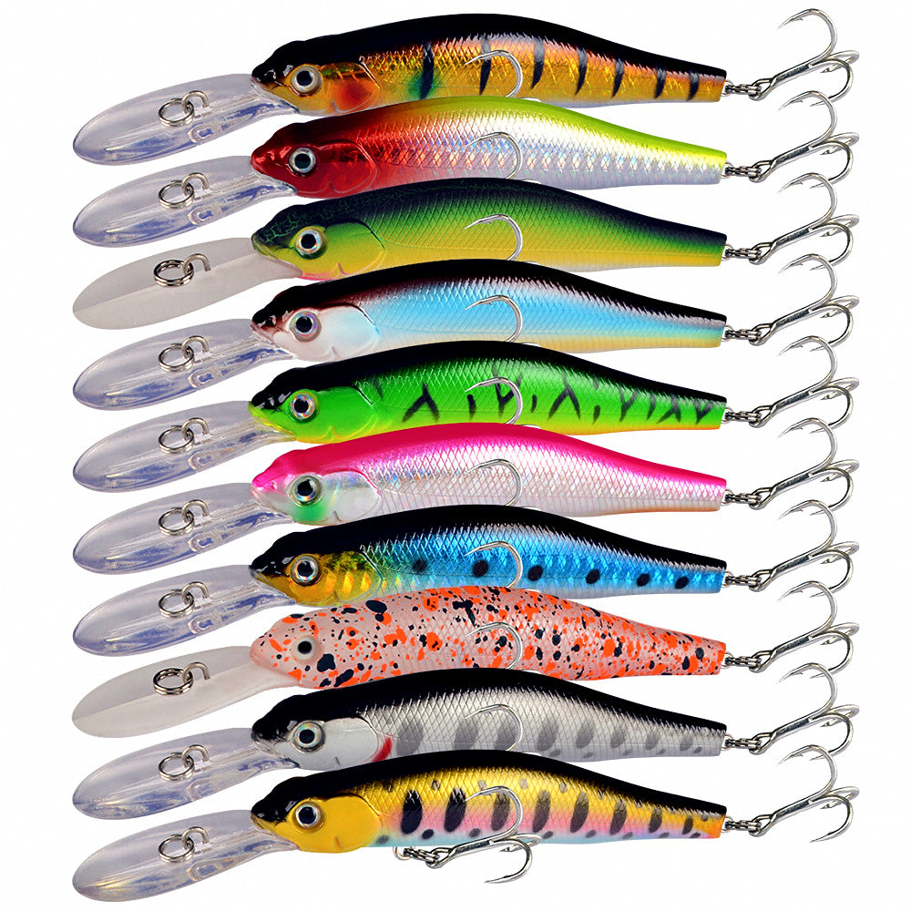Long Bill Minnow Lure, 12 cm (4.7 in) 13 g (0.46 oz) – product photo