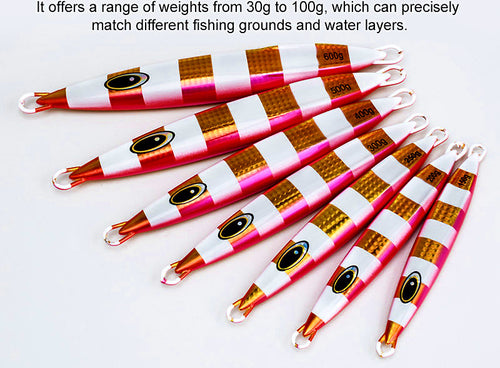 Heavy Deep-Sea Slow Pitch Jig, 150–800 g (5.3–28.2 oz) – product photo