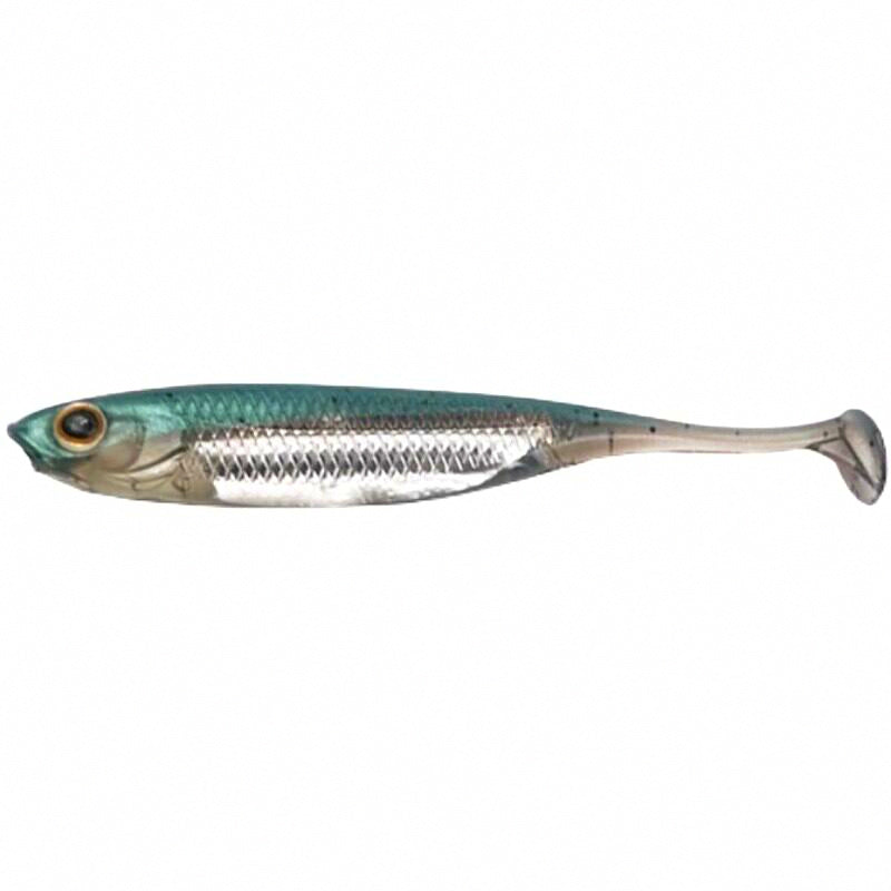 T-Tail & Fork-Tail Soft Plastic Swimbaits, 6-Pack
