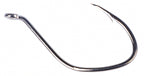 Offset Live Bait Hook, Size 6/0, Long Shank, Silver – product photo