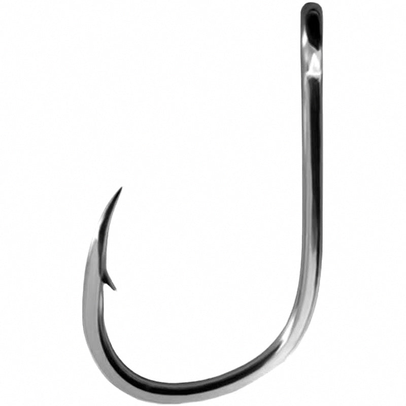 Barbed Eyed Hooks, Sizes 10–14, Saltwater Boat Fishing