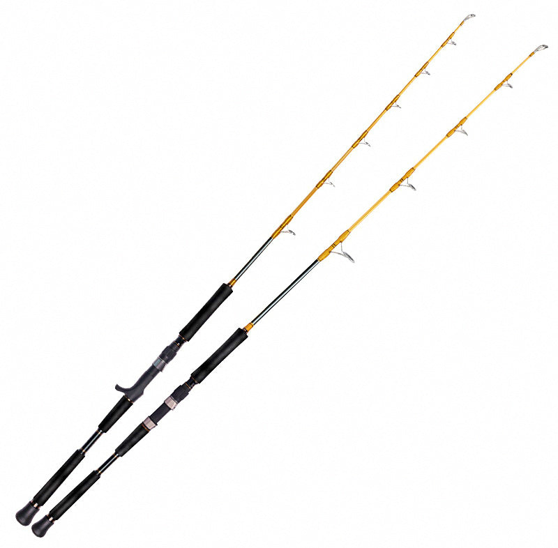 Boat Jigging Rod, 1-Piece Carbon, 1.5–1.68 m (4.9–5.5 ft)