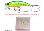 Sinking Pencil Bait with 3 Treble Hooks and Rattle, Hard Lure – product photo