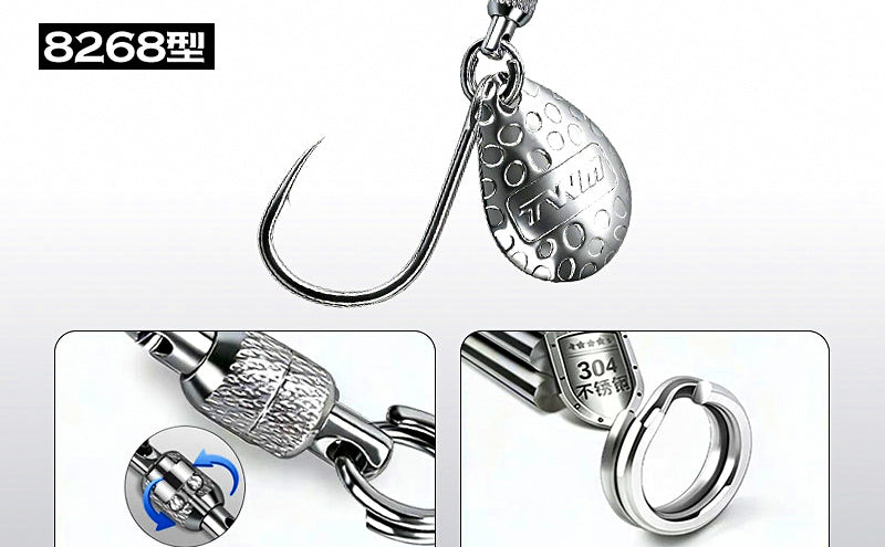 Casting Metal Jig with Flash Hooks, 40–120 g (1.4–4.2 oz) – product photo