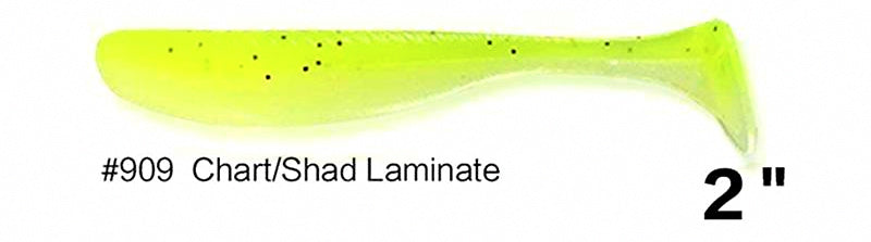 T-Tail Soft Plastic Worm Lure, 2–3.5 in (5.1–8.9 cm) – product photo