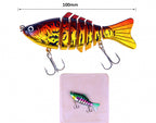 7-Segment Jointed Minnow Swimbait, 15.6 g (0.55 oz), 10 cm – product photo