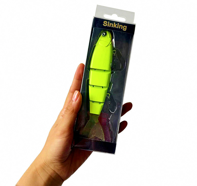 Jointed Swimbait, 4-Section Soft Tail, 53 g (1.9 oz) – product photo