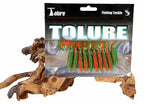 Two-Tone Curly Tail Grub Soft Baits, 6.5 cm (2.6 in), 10 Pack – product photo
