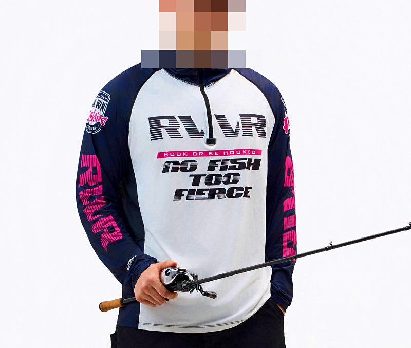 UPF 50+ Long Sleeve Fishing Sun Shirt, Cooling Fabric – product photo