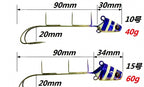 Glow Tenya Jig with Double Assist Hooks, 40–180 g (1.4–6.3 oz) – product photo