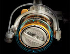 Mini Front Drag Fishing Reel, 12 Bearings, Ambidextrous – product photo
