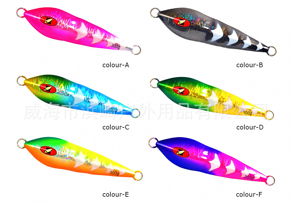 Glow Flat Fall Jig, 100–300 g (3.5–10.6 oz) – product photo