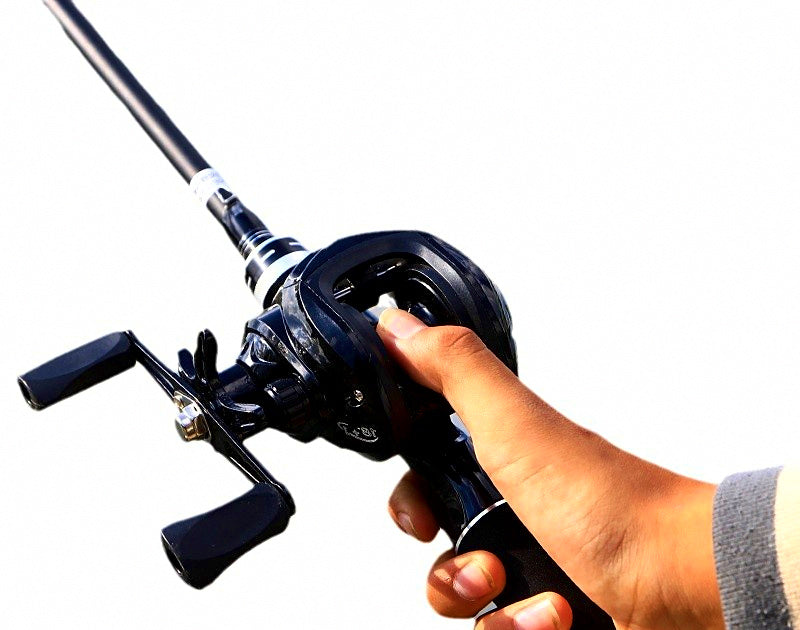 Baitcasting Reel, Metal or Plastic Spool, Left/Right Hand – product photo