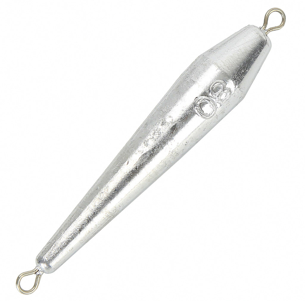 Double-Ring Long Lead Sinkers, 0.7–3.5 oz (20–100 g)