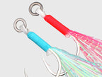 Luminous Single Jig Hook with Steel Wire, 1/0–4/0, 2 per Pack – product photo
