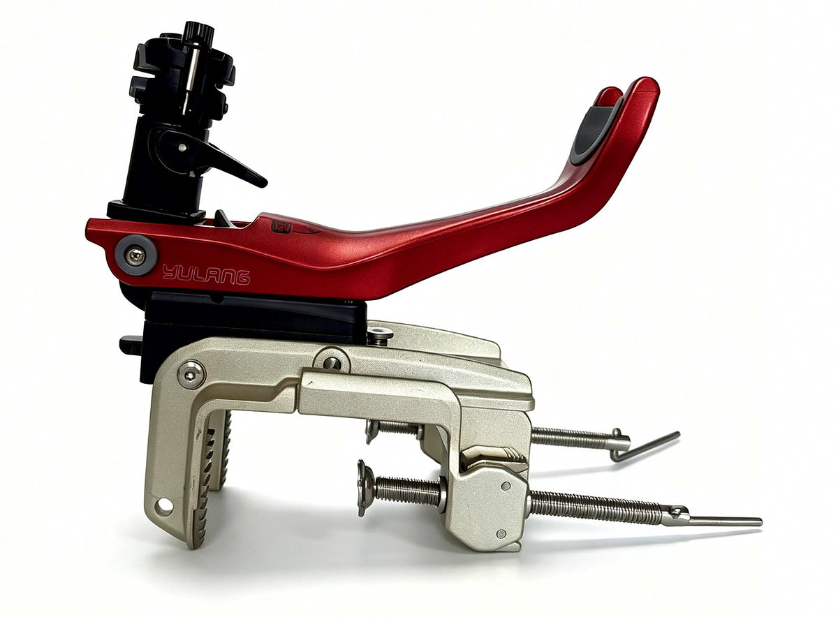 Aluminum Boat Rod Holder for Electric Reel Rods, Fixed Mount – product photo