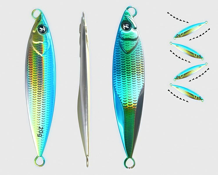 Metal Jig with Blade and Single Hook, 10–40 g (0.35–1.4 oz) – product photo